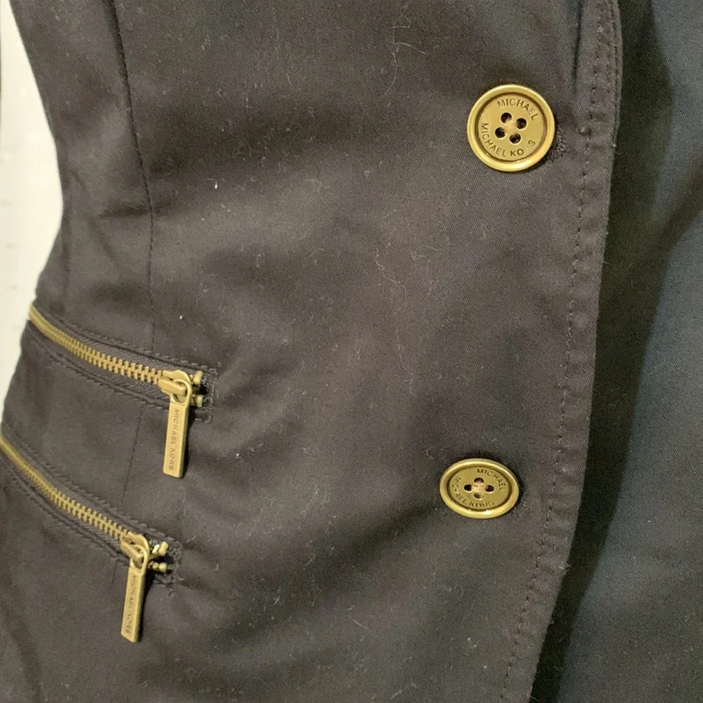 🌟Host Pick✨MICHAEL Michael Kors-Asymmetrical Fitted Blazer EUC - Picture 2 of 10